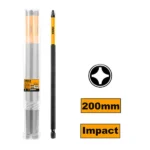 INGCO SDBIM11PH283 1 PCS 200 MM PH2 راس مفك مقدح بولاد SCREWDRIVER BIT