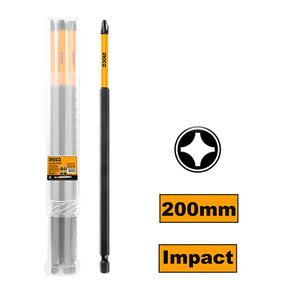 ingco-sdbim11ph283-1-pcs-200-mm-ph2-راس-مفك-مقدح-بولاد-screwdriver-bit-lebanon.webp INGCO SDBIM11PH283 1 PCS 200 MM PH2 راس مفك مقدح بولاد SCREWDRIVER BIT - Image 1