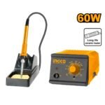 INGCO SI016911 60 W كاوي مع جهاز تحكم وساند Analog & Digital Soldering Iron with Station