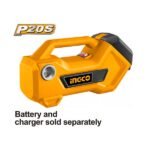 INGCO TPLI2001 20V مضخة شفط مياه ومازوت بطارية Cordless Transfer Pump Self Priming Water & Diesel Oil Transfer Pump