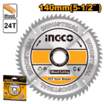 INGCO TSB114041 140MM 24T FOR CSLI1401 ديسك قص خشب TCT saw blade for Wood cutting