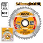 INGCO TSB321023 210MM 60T FOR BMS14002 ديسك المنيوم TCT Saw Blade for Aluminum Circular Saw