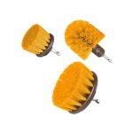 INGCO WCBM0301 3PCS طقم فراشي تنظيف نعومة وسط للمقدح Medium Bristle Brush Cleaning Set
