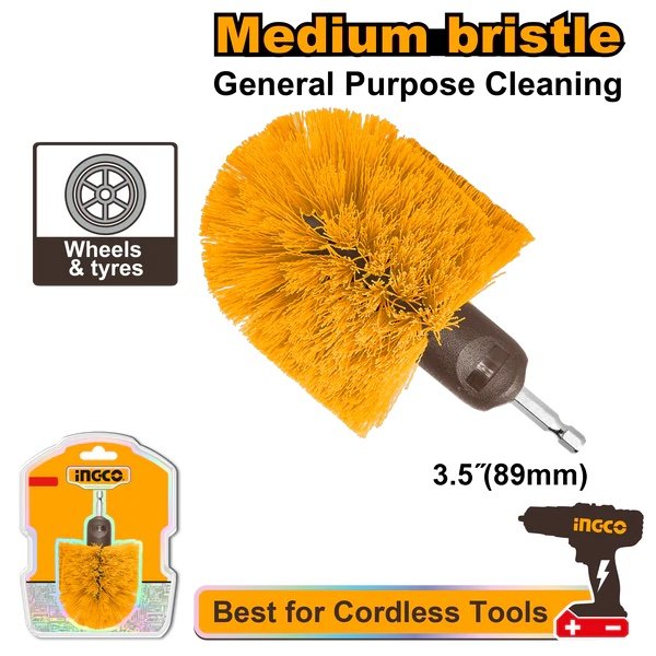 ingco-wcbm1360-3.5-360-فرشاية-راس-برم-صفراء-medium-bristle-drill-brush-lebanon.jpeg INGCO WCBM1360 3.5″ 360 فرشاية راس برم صفراء MEDIUM BRISTLE DRILL BRUSH - Image 1