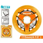 RICOTA RADDC21151 115×22.2mm ديسك قص الماس للبلاط والسيراميك Diamond Cutting Disc