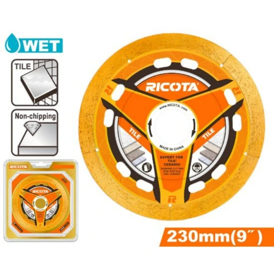 ricota-raddc22301-230x22.2mm-ديسك-قص-الماس-للبلاط-والسيراميك-diamond-cutting-disc-lebanon.webp RICOTA RADDC22301 230×22.2mm ديسك قص الماس للبلاط والسيراميك Diamond Cutting Disc - Image 1