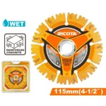 RICOTA RADDC51151 115×22.2mm ديسك قص الماس للباطون المسلح Diamond Cutting Disc Reinforced Concrete