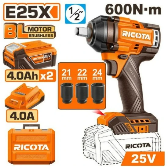 ricota-rlewh25600-25v-2batt-4ahbox-600n.m-فرد-شد-عزق-بطارية-brushless-impact-wrench-lebanon.webp RICOTA RLEWH25600 25V 2Batt 4Ah+Box 600N.m فرد شد عزق بطارية Brushless Impact Wrench - Image 1