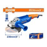 WADFOW WAG852001 2000 W صاروخ كبير Angle grinder