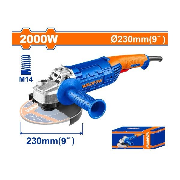 wadfow-wag852001-2000-w-صاروخ-كبير-angle-grinder-lebanon.jpeg WADFOW WAG852001 2000 W صاروخ كبير Angle grinder - Image 1